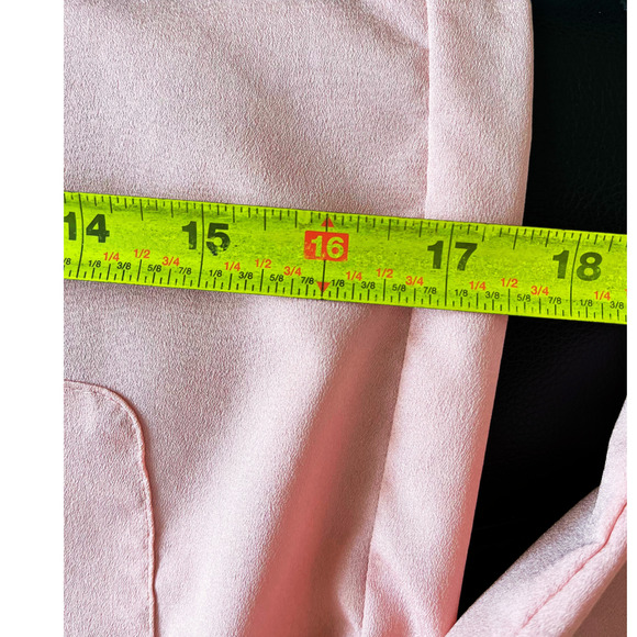 Premise Studio Women’s Blouse Pink Sz XS Long Sleeve‎ Button Up Casual - Picture 9 of 10